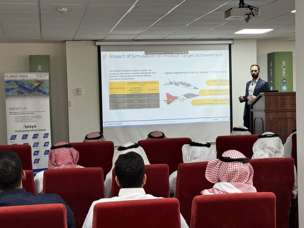 Abbass Karim presented "Applications of Quality and Simulation (Ansys Solutions)