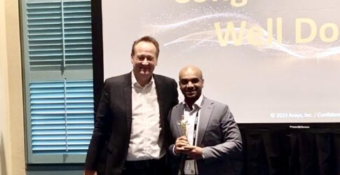 Fluid Codes receives prestigious Ansys award for Outstanding Customer Success at the Annual World Sales Conference in Orlando